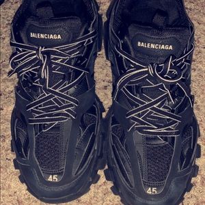 Black Balenciagas Size 12 Men